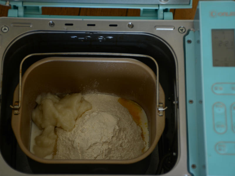 纯奶手撕吐司的做法 步骤1