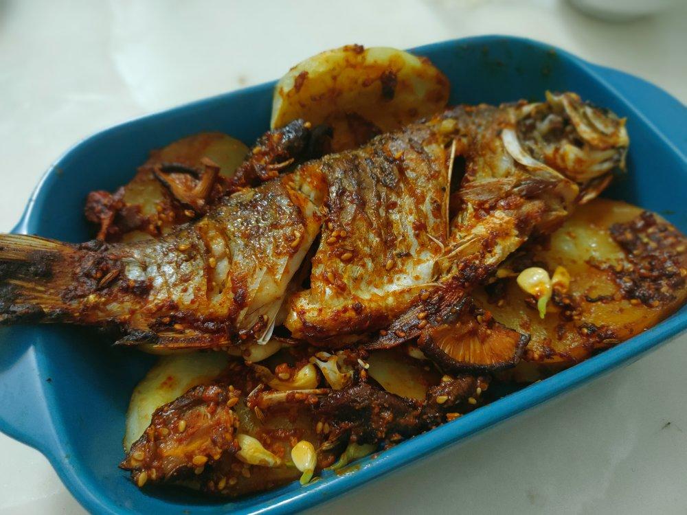 烤鱼空气炸锅简单版(鲜、嫩、香)