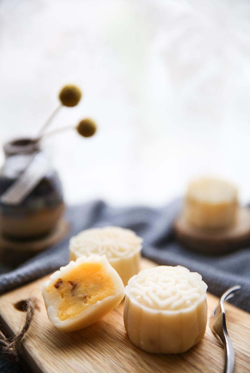 《Tinrry下午茶》冰皮月饼（奶黄馅）