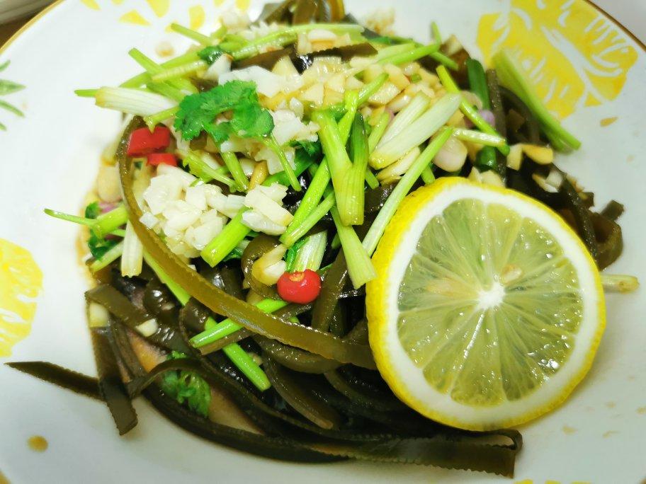 凉拌酸辣海带丝