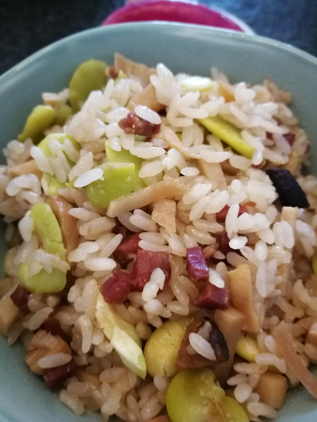 立夏饭（蚕豆饭）