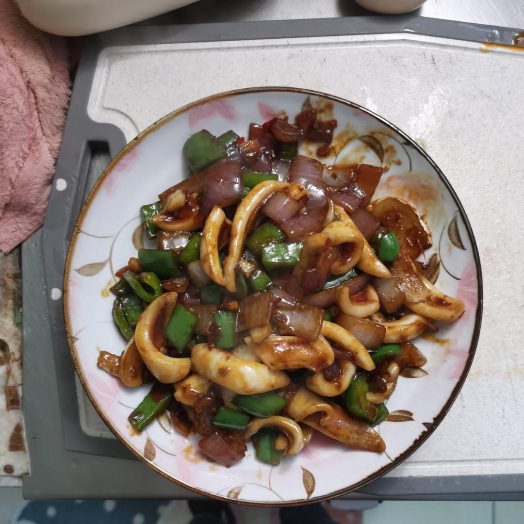 爆炒香辣鱿鱼