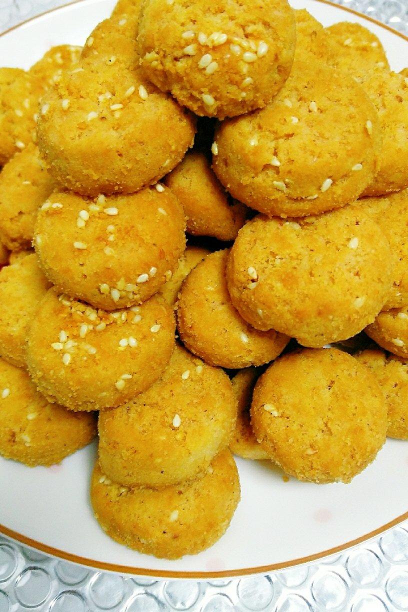 柚子然然奶奶做的怡口椒盐小酥饼