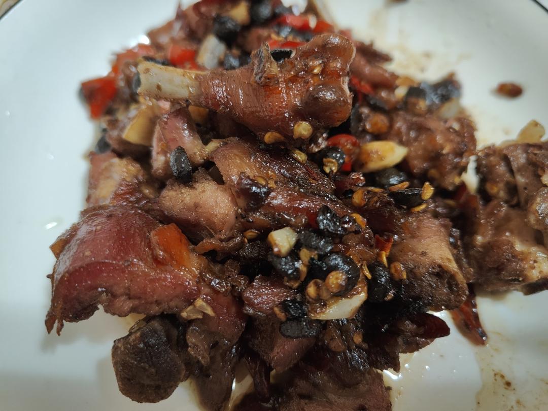 超级香的蒸腊鸭腿