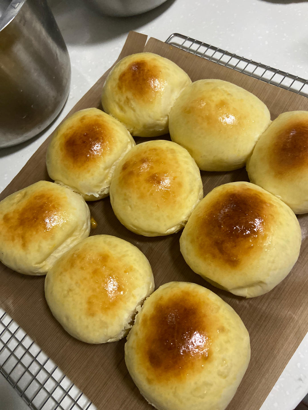 超~级松软的烫种汉堡胚