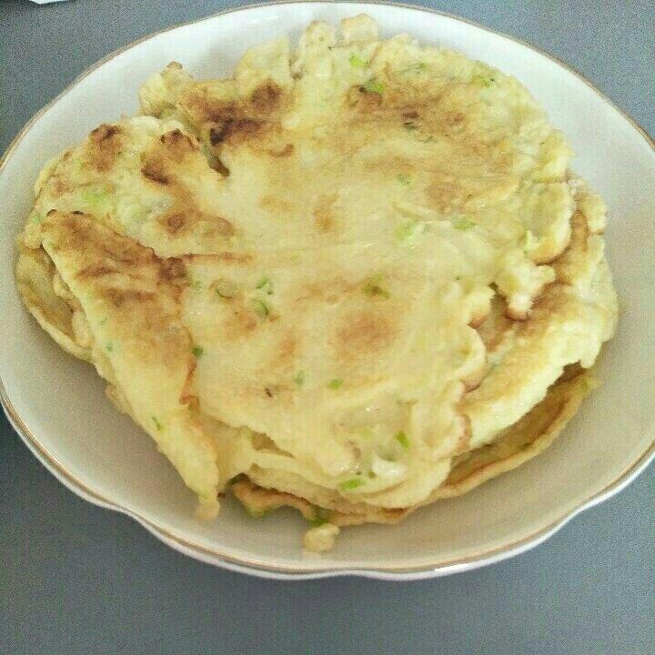 简单快手蔬菜鸡蛋煎饼
