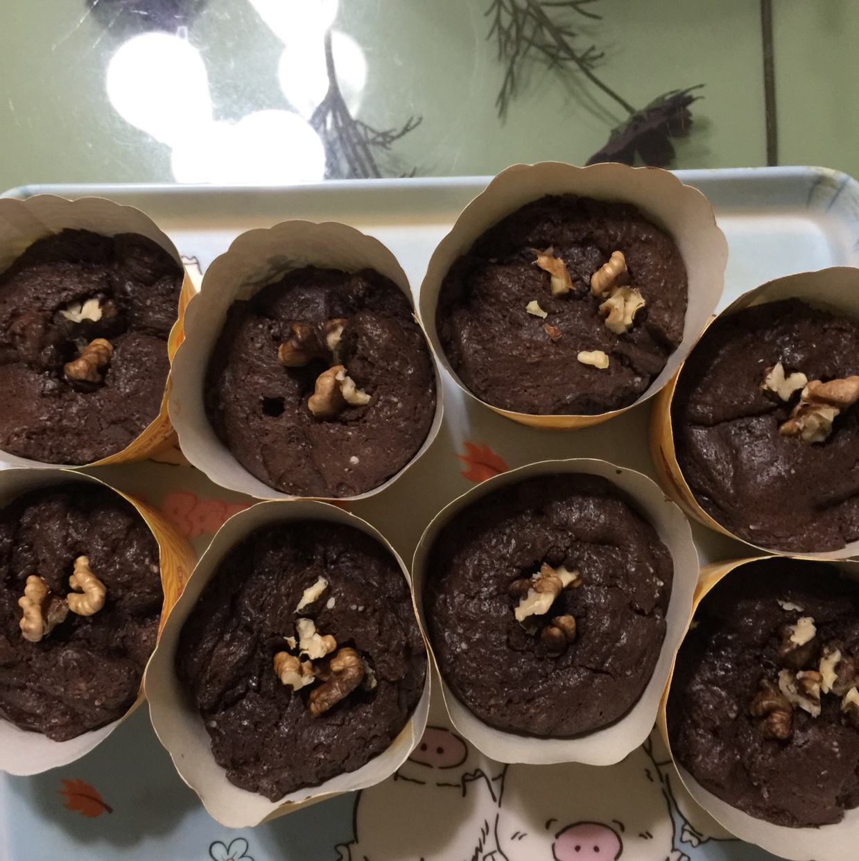 巧克力纸杯蛋糕