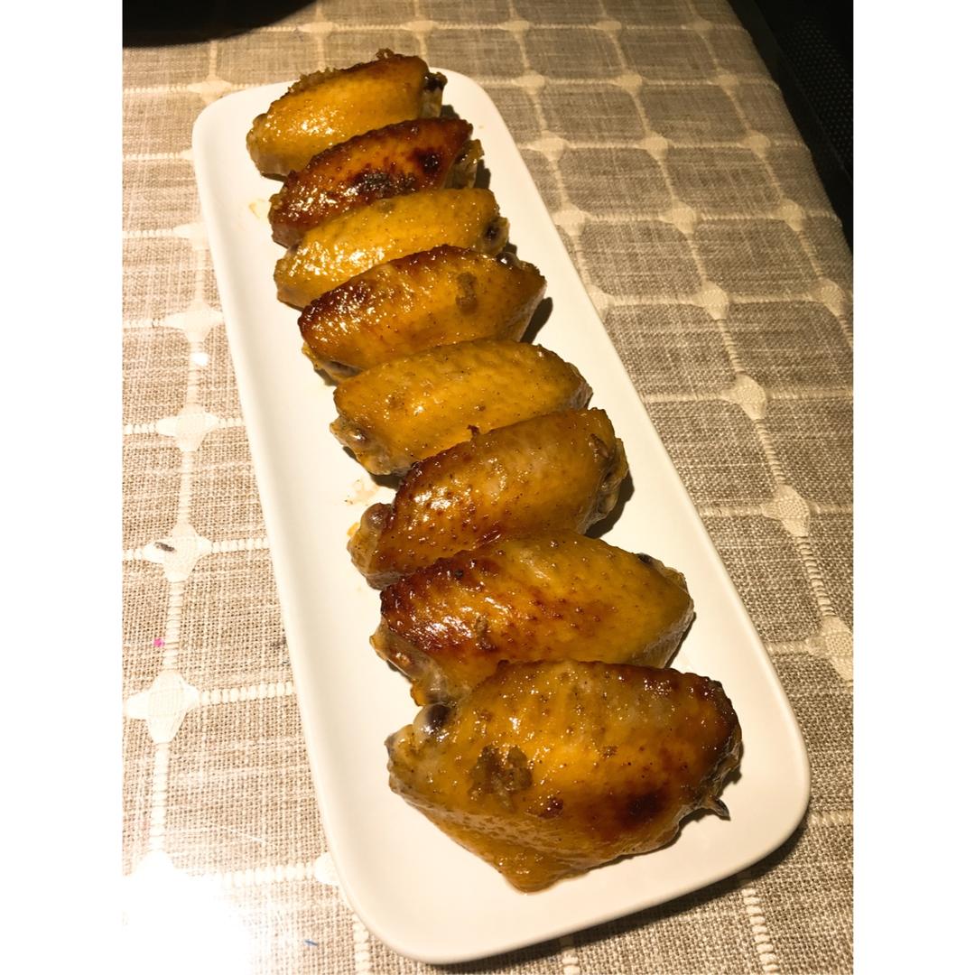 蜜汁鸡翅 Honey Coated Roast Chicken Wings