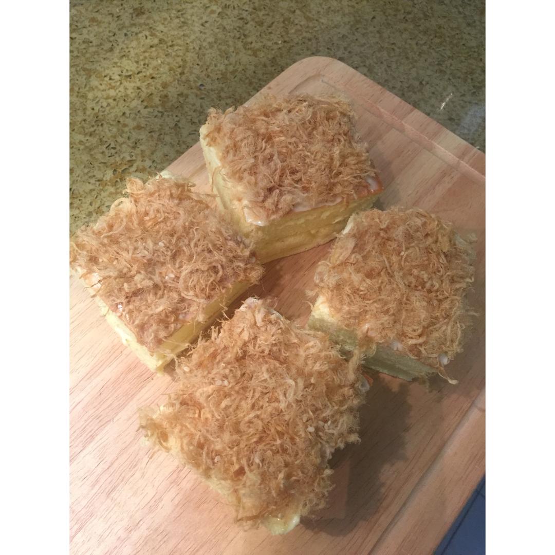 香葱肉松蛋糕