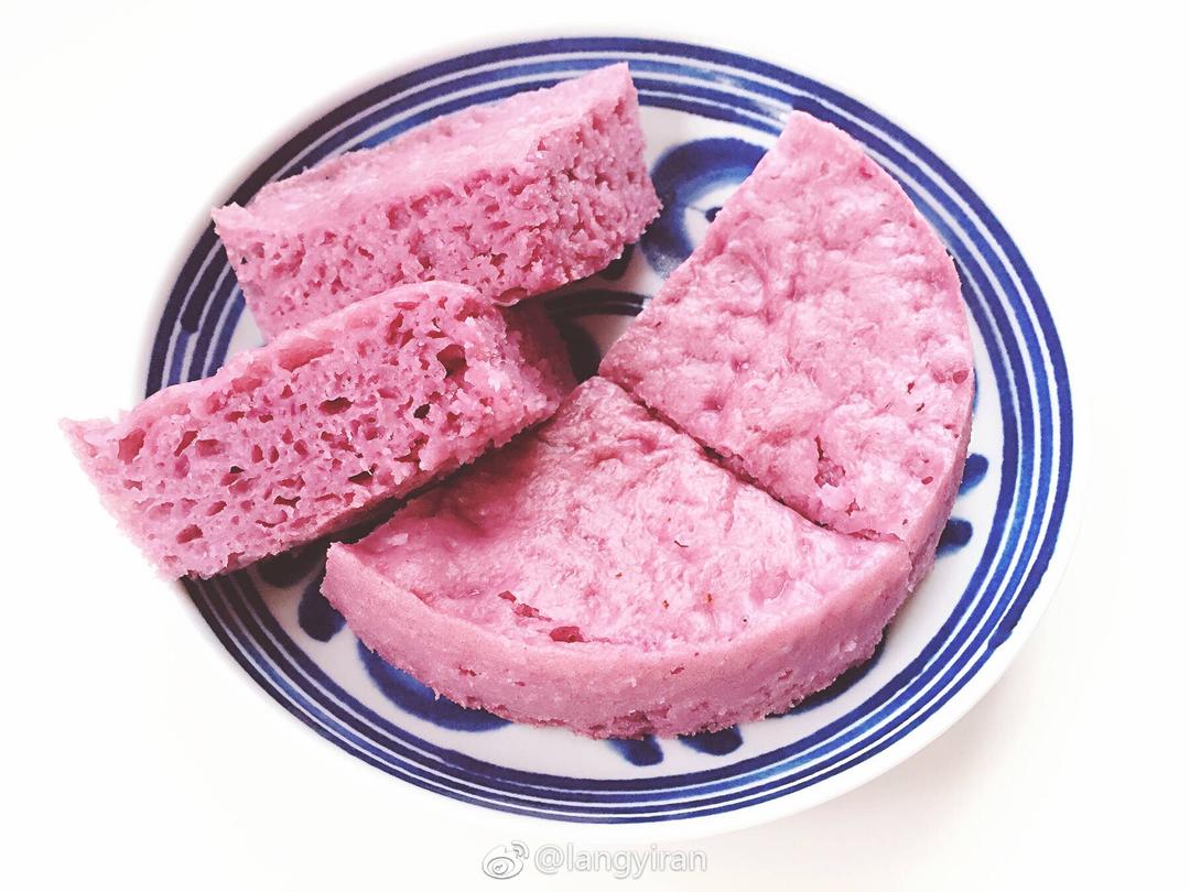 紫薯发糕的做法