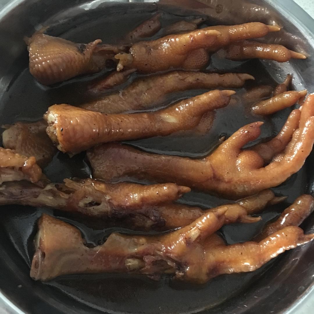 卤鸡爪
