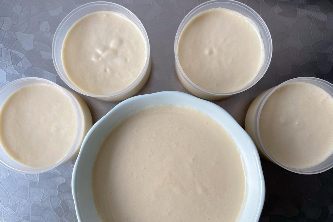 纯奶手撕吐司的做法 步骤1