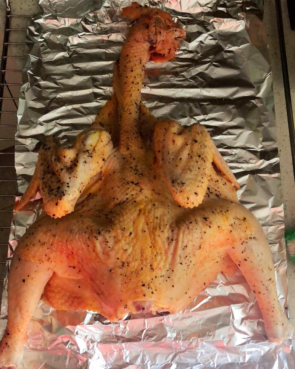 田螺姑娘超级简单不用腌制脆皮烤鸡