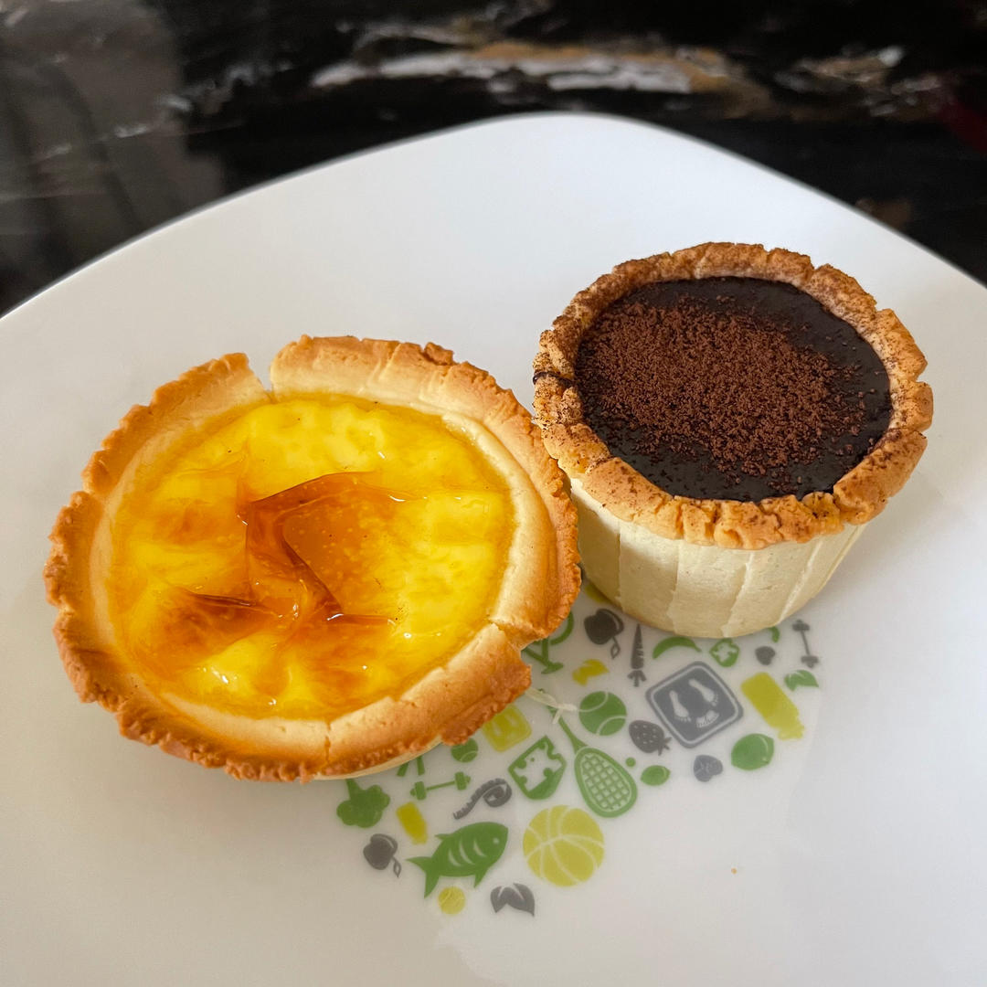 网红脏脏德式布丁塔，外酥里嫩，一口爆浆