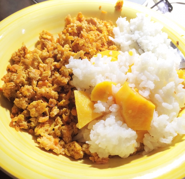 胡萝卜鸡蛋炒饭