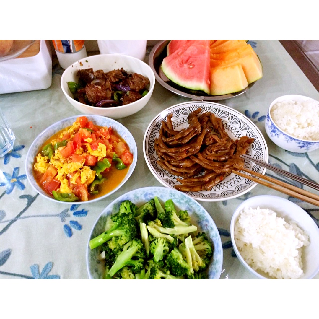 晚饭