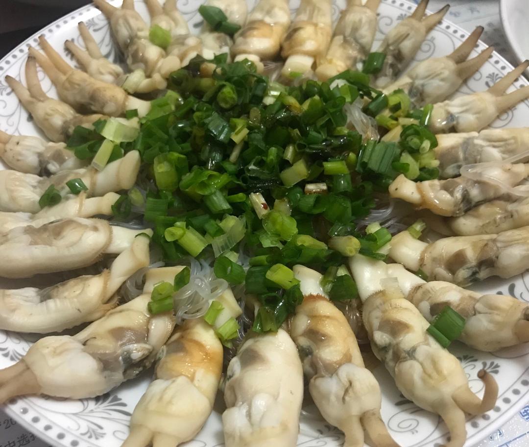 葱油蛏子