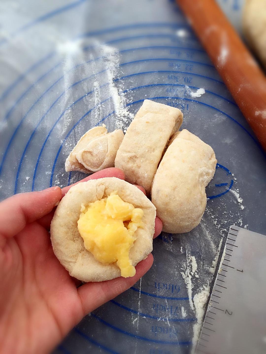 纯奶手撕吐司的做法 步骤1