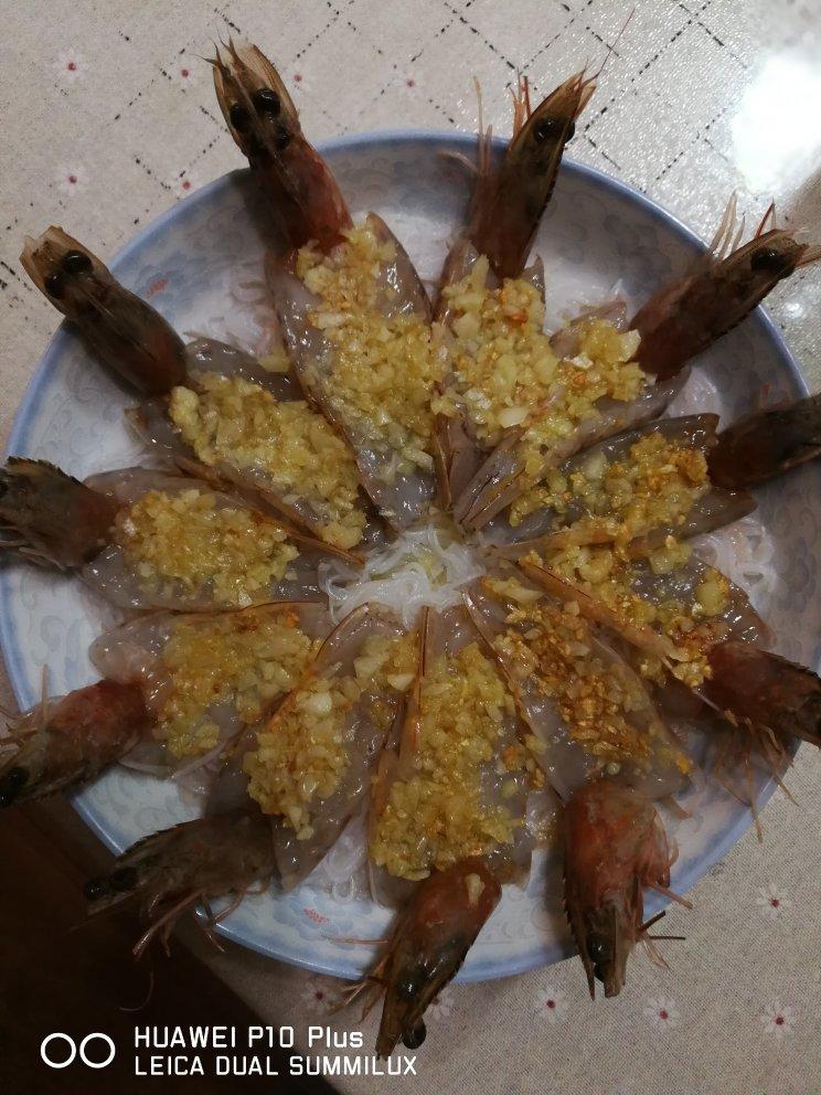 蒜蓉粉丝蒸虾