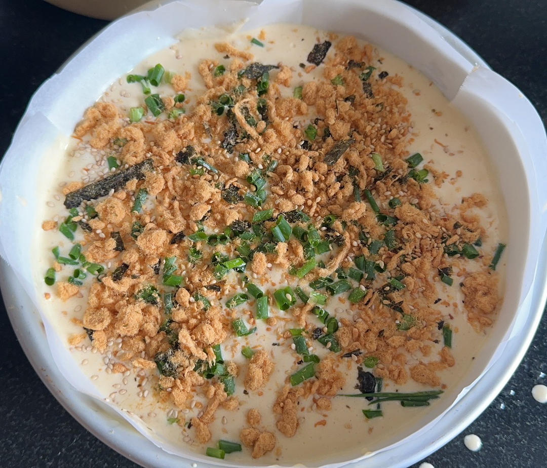 网红肉松金枕蛋糕，无泡打粉