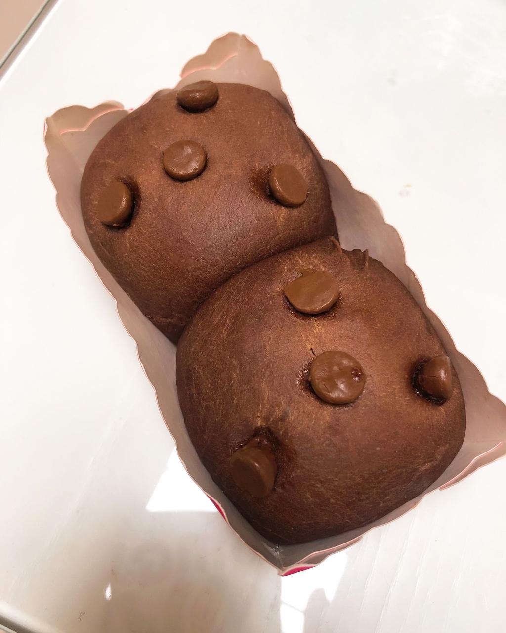 黑巧克力豆豆包--巧克力控不要错过