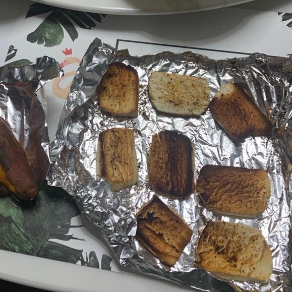 【素食】家庭烤箱版烤馒头片