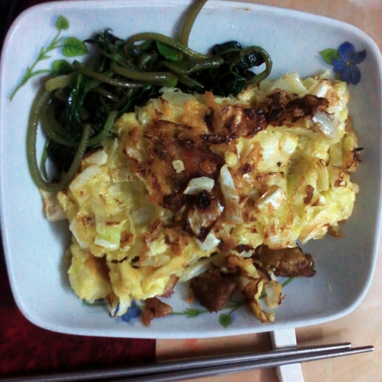 青瓜鸡蛋饼