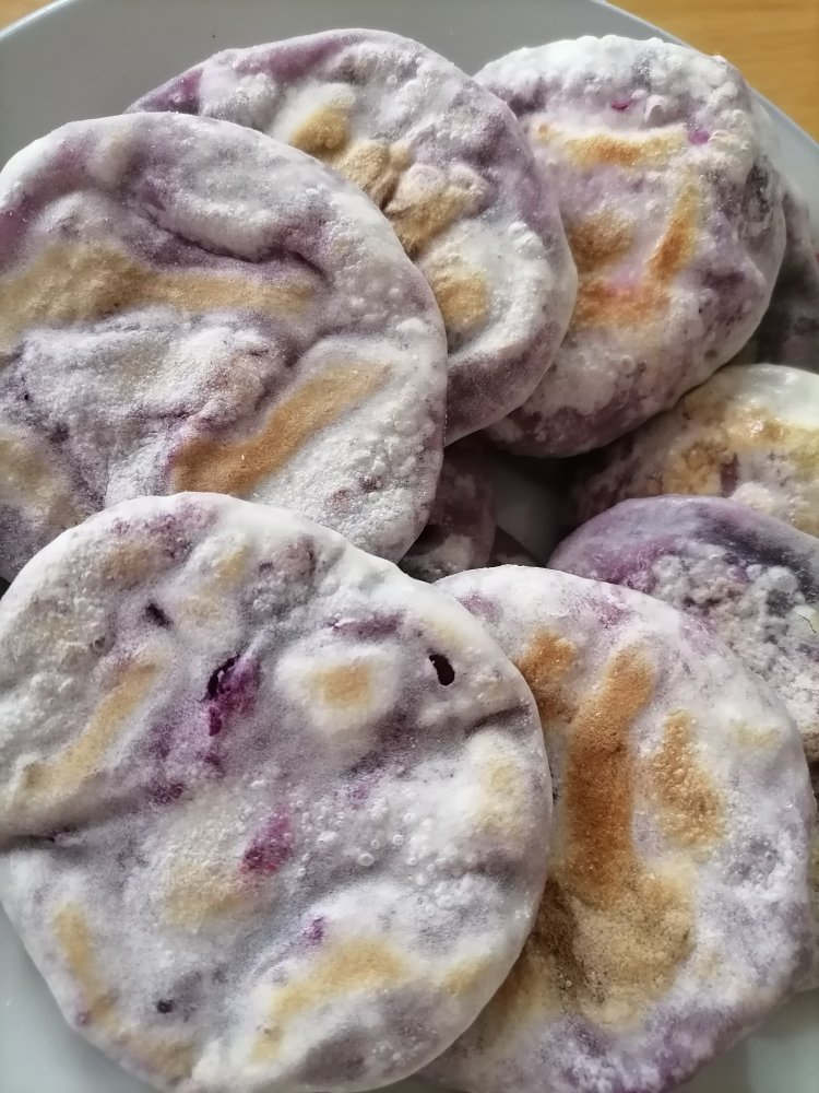 减脂紫薯饼