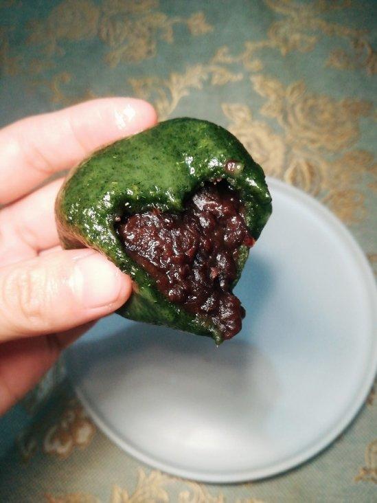 《Tinrry+》咸蛋黄肉松青团+红豆沙青团