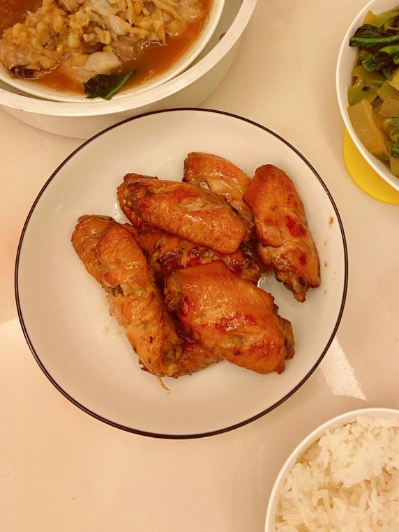 蜜汁迷迭香烤鸡翅