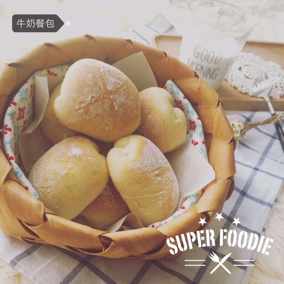 牛奶面包---5°冷藏基础发酵