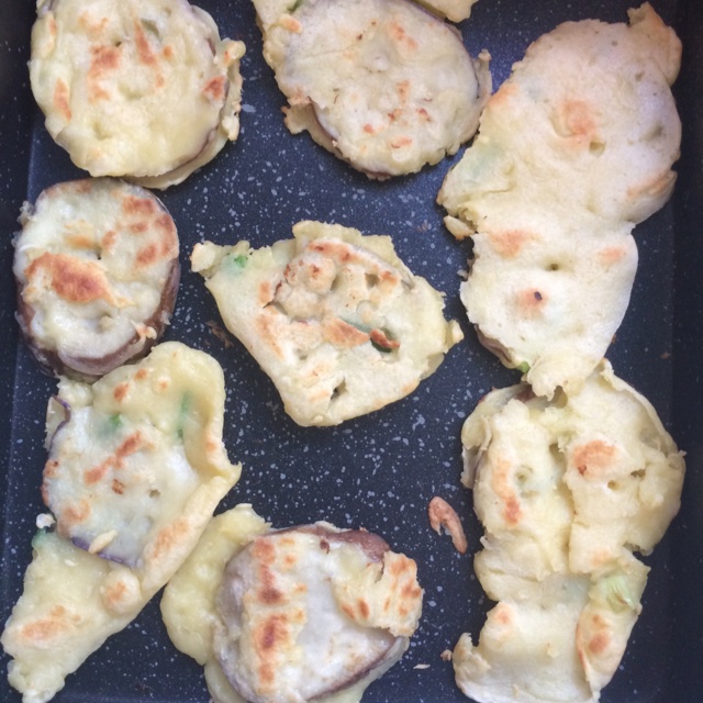 小小小枼做的香煎茄子饼