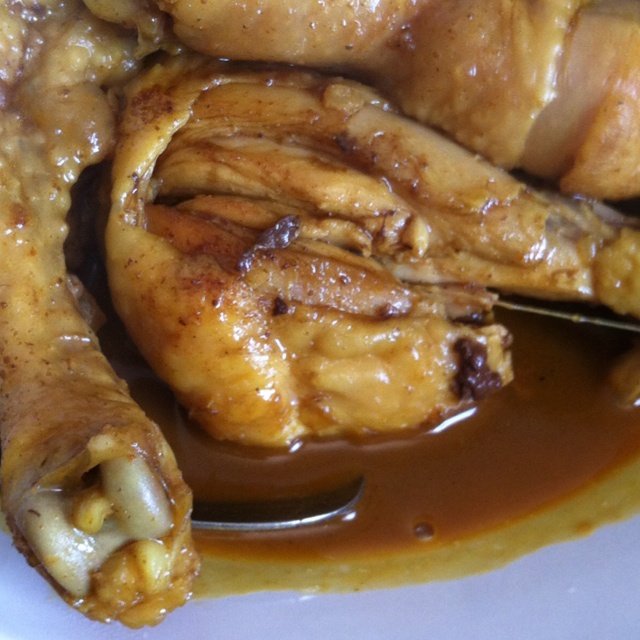 简易咖喱鸡腿饭