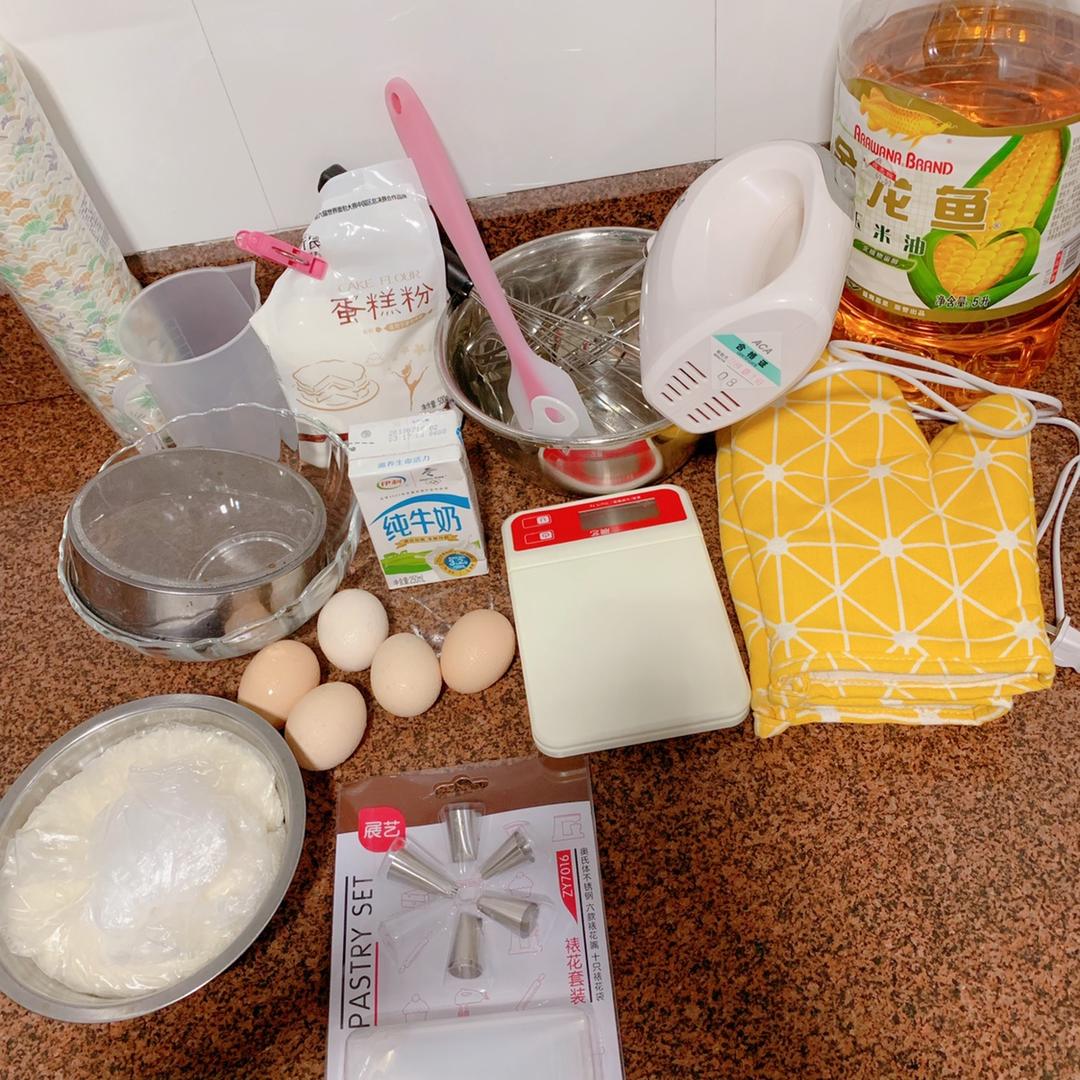 纯奶手撕吐司的做法 步骤1