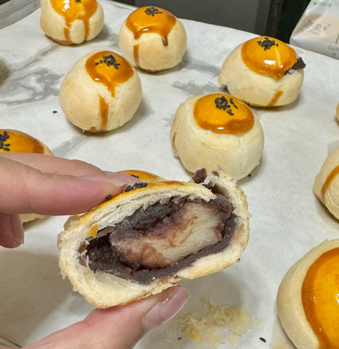 Q弹的麻薯（冷藏过夜也不会变硬哦）