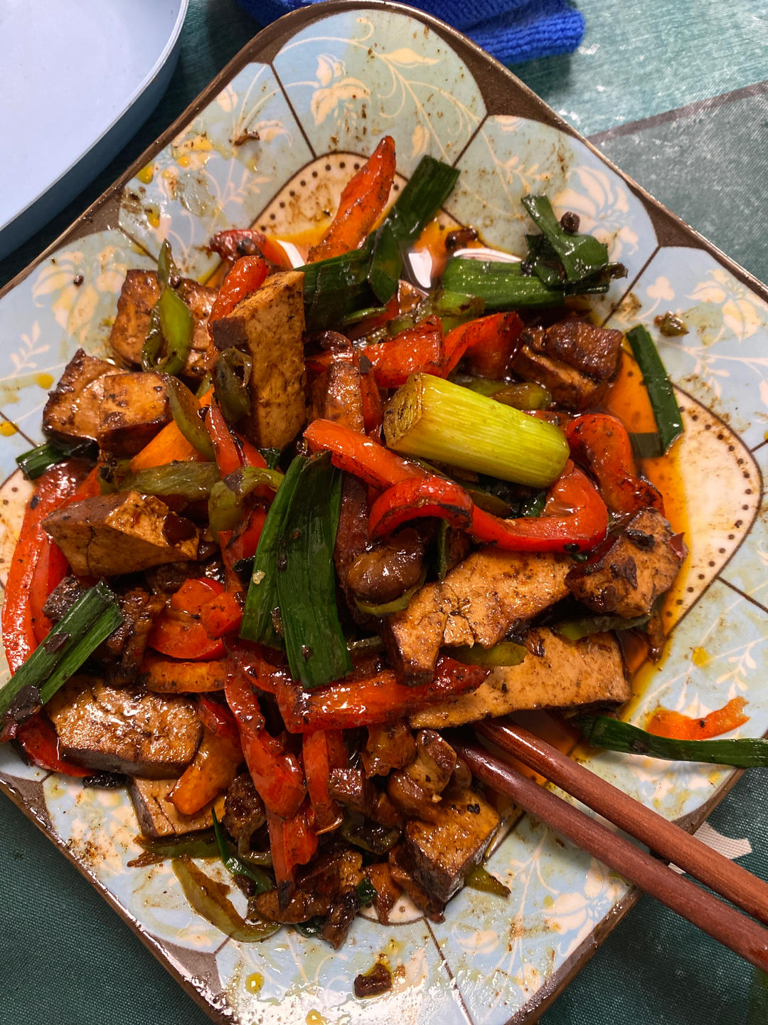 下饭湘菜【小炒攸县香干】，随手一炒就好吃！