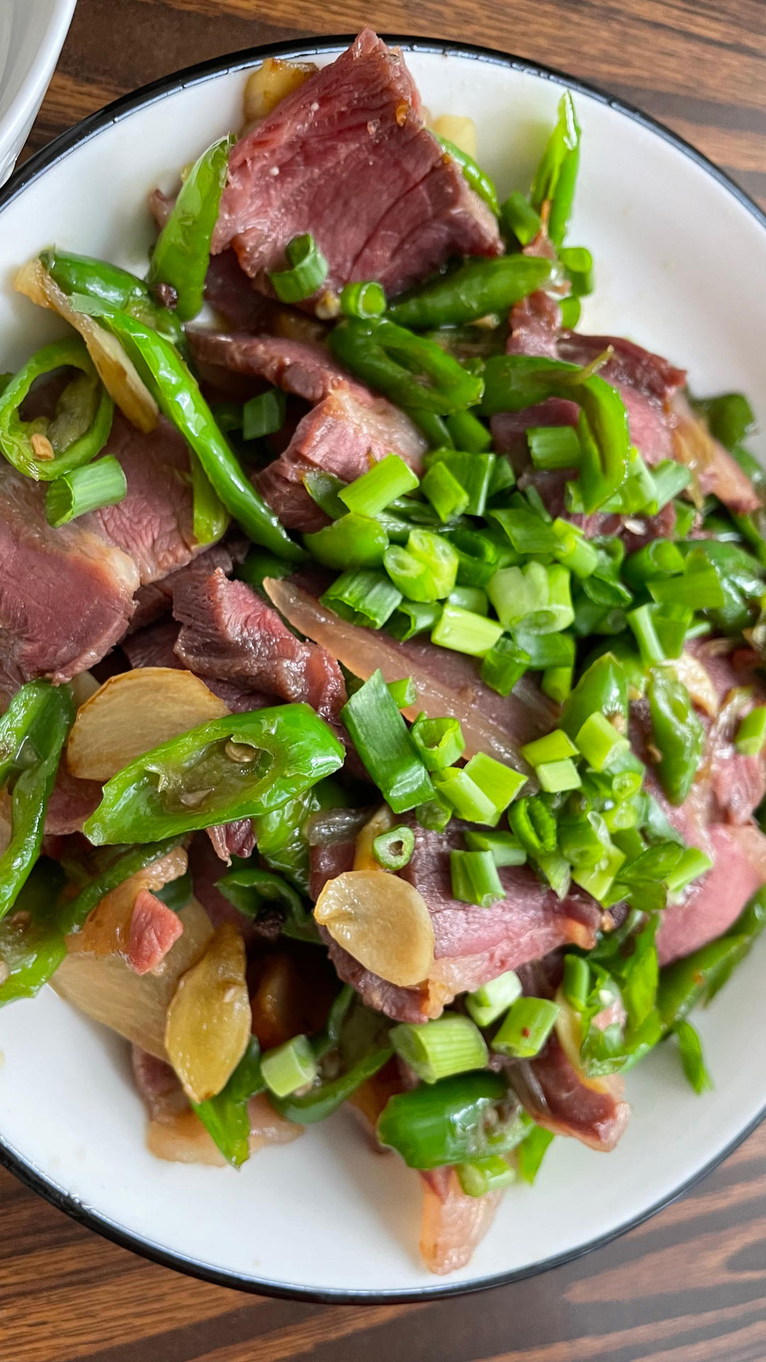 青椒火腿肉
