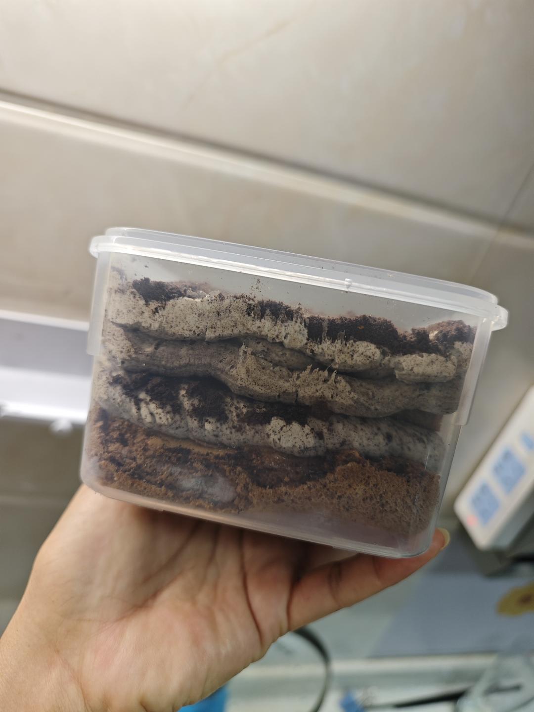 好吃到流泪的奥利奥咸奶油盒子蛋糕