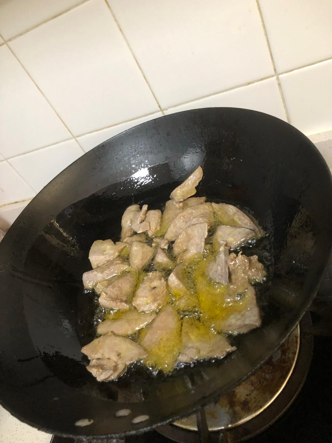 软嫩不腥的爆炒猪肝