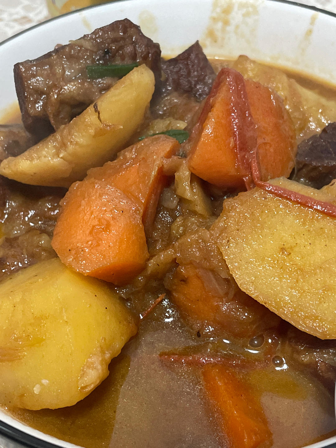 番茄土豆炖牛腩