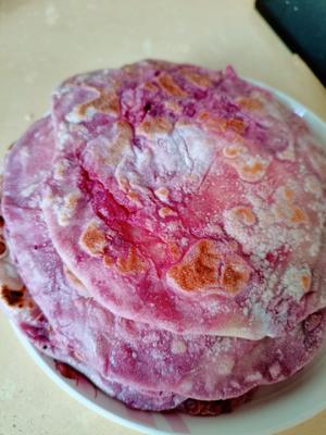 紫薯薄饼的做法 步骤16