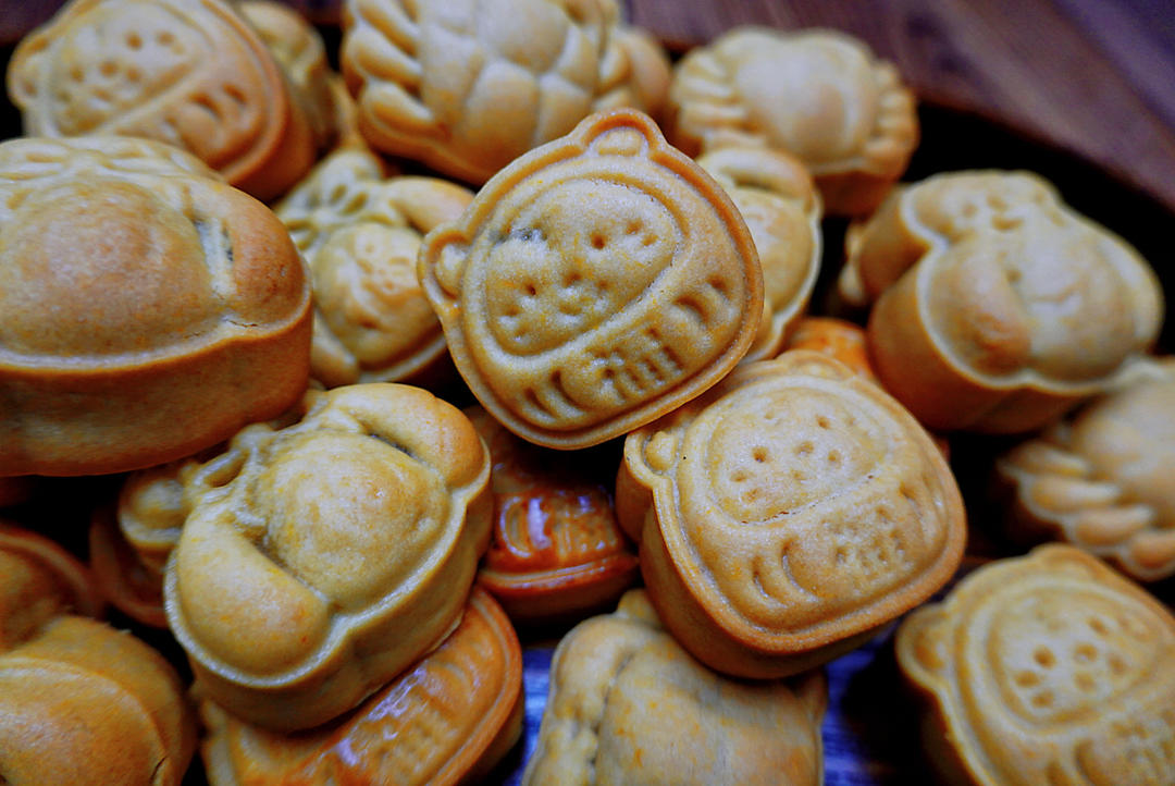 一口一个｜超可爱｜mini宝宝小老虎🐯小月饼