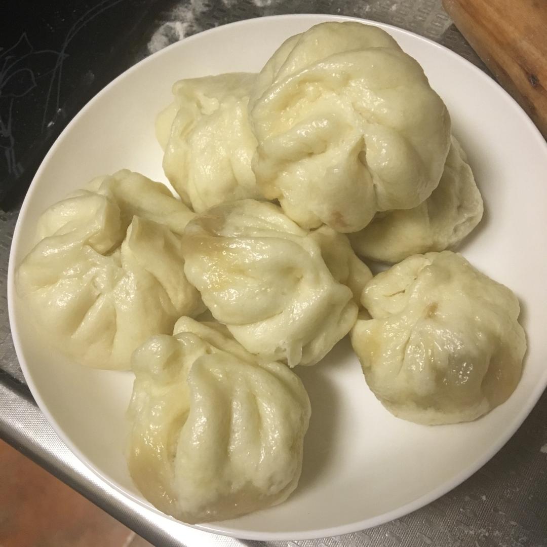 手工包子（肚脐包）