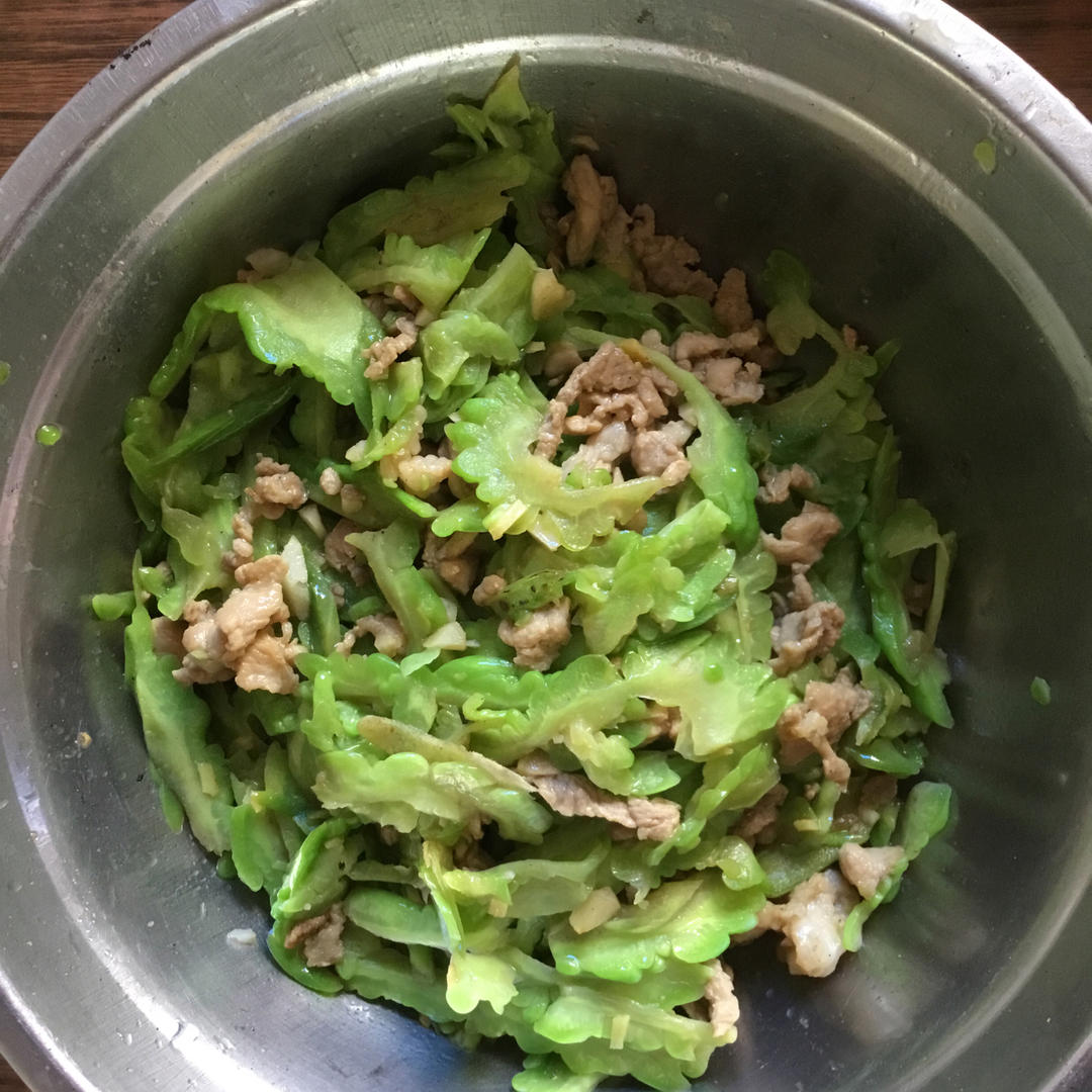 苦瓜炒肉