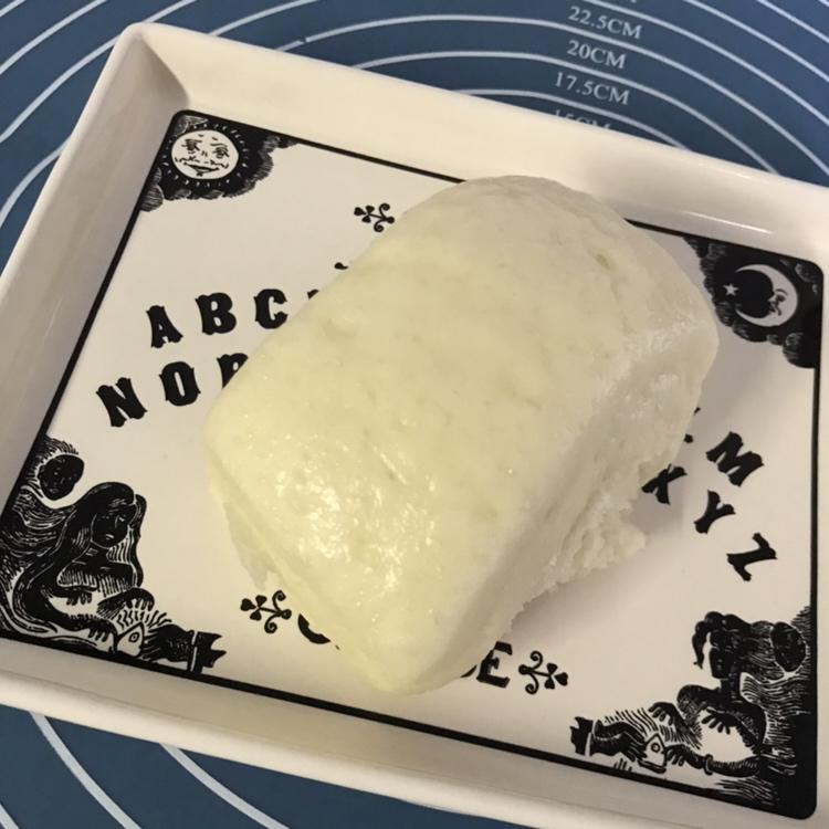 一次性发酵的奶香馒头！
