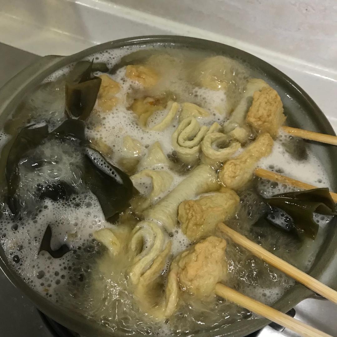 小羽私厨之日式关东煮