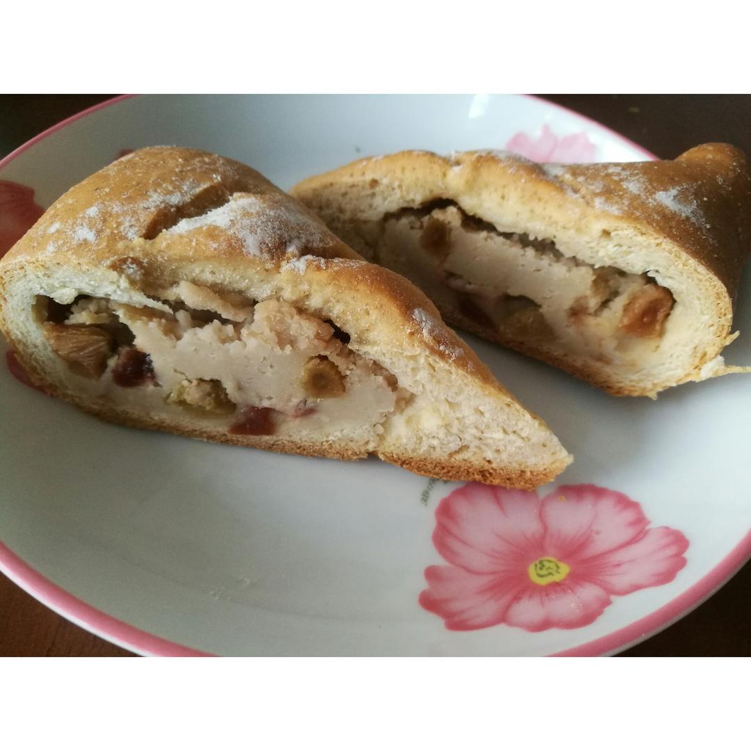 全麦芋泥面包