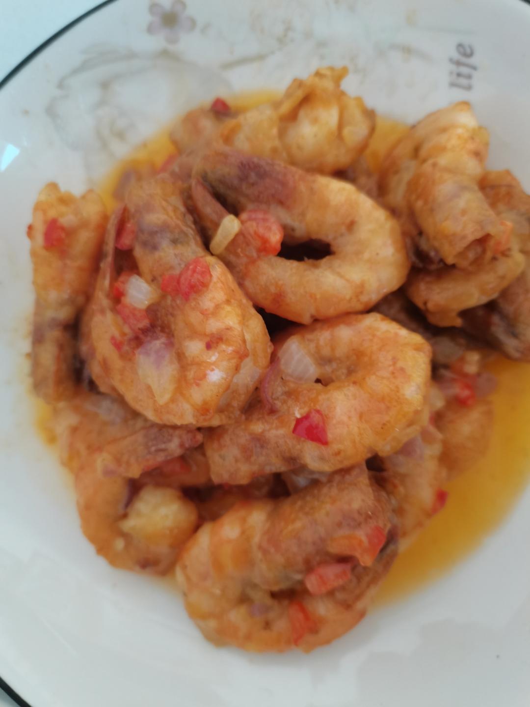 奶油芝士大虾的做法