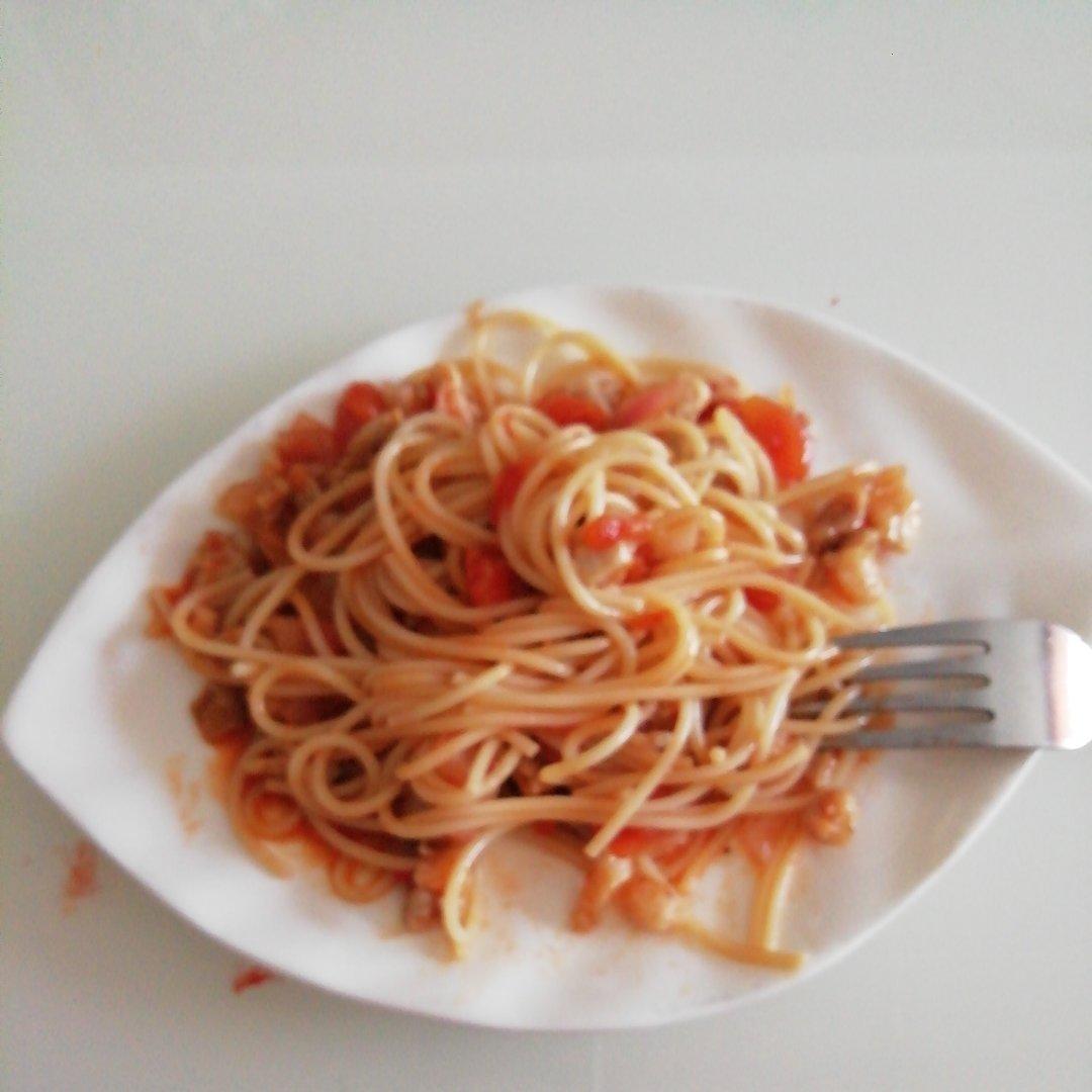 番茄肉酱意大利面