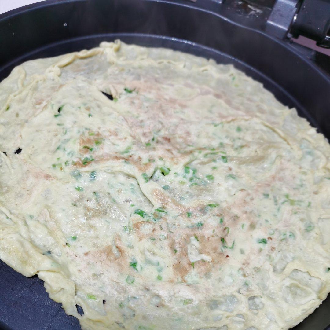 快速早餐鸡蛋葱花饼